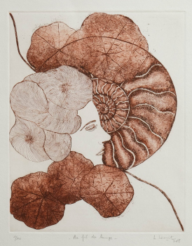 Gravure-au fil du temps-Linda Lewitz