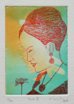 Gravure-muse 2-Linda Lewitz