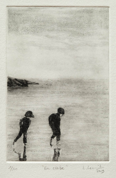 gravure-contemporaine-eau-forte-aquatinte-bord-de-mer-linda-lewitz